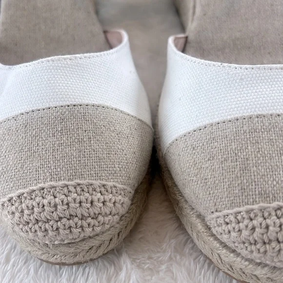 Cole Haan Cloudfeel Espadrille Wedge Sandal perfect neutral sandal spring NEW - Picture 6 of 12